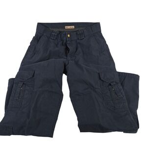 5.11 Tactical Men's Navy Blue Cargo Pants Size 36x32 Work Outdoor Utility